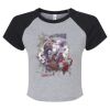 Women's Micro Rib Raglan Baby Tee Thumbnail