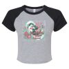 Women's Micro Rib Raglan Baby Tee Thumbnail