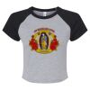 Women's Micro Rib Raglan Baby Tee Thumbnail
