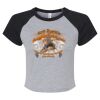 Women's Micro Rib Raglan Baby Tee Thumbnail