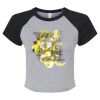Women's Micro Rib Raglan Baby Tee Thumbnail