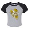 Women's Micro Rib Raglan Baby Tee Thumbnail