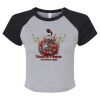 Women's Micro Rib Raglan Baby Tee Thumbnail