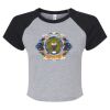 Women's Micro Rib Raglan Baby Tee Thumbnail