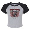 Women's Micro Rib Raglan Baby Tee Thumbnail