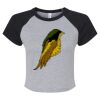 Women's Micro Rib Raglan Baby Tee Thumbnail