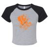 Women's Micro Rib Raglan Baby Tee Thumbnail
