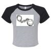 Women's Micro Rib Raglan Baby Tee Thumbnail