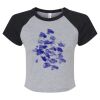 Women's Micro Rib Raglan Baby Tee Thumbnail