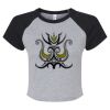 Women's Micro Rib Raglan Baby Tee Thumbnail