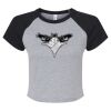 Women's Micro Rib Raglan Baby Tee Thumbnail