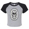 Women's Micro Rib Raglan Baby Tee Thumbnail