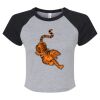 Women's Micro Rib Raglan Baby Tee Thumbnail