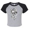 Women's Micro Rib Raglan Baby Tee Thumbnail