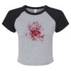 Women's Micro Rib Raglan Baby Tee Thumbnail