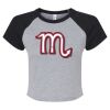 Women's Micro Rib Raglan Baby Tee Thumbnail
