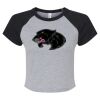 Women's Micro Rib Raglan Baby Tee Thumbnail