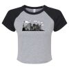 Women's Micro Rib Raglan Baby Tee Thumbnail