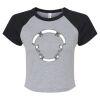 Women's Micro Rib Raglan Baby Tee Thumbnail
