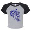 Women's Micro Rib Raglan Baby Tee Thumbnail