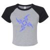 Women's Micro Rib Raglan Baby Tee Thumbnail