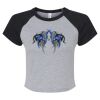 Women's Micro Rib Raglan Baby Tee Thumbnail