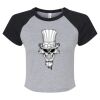 Women's Micro Rib Raglan Baby Tee Thumbnail