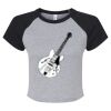 Women's Micro Rib Raglan Baby Tee Thumbnail