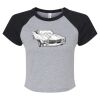 Women's Micro Rib Raglan Baby Tee Thumbnail