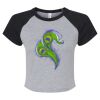 Women's Micro Rib Raglan Baby Tee Thumbnail
