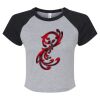 Women's Micro Rib Raglan Baby Tee Thumbnail