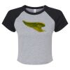 Women's Micro Rib Raglan Baby Tee Thumbnail