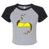 Women's Micro Rib Raglan Baby Tee Thumbnail
