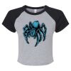 Women's Micro Rib Raglan Baby Tee Thumbnail