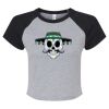 Women's Micro Rib Raglan Baby Tee Thumbnail
