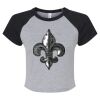 Women's Micro Rib Raglan Baby Tee Thumbnail