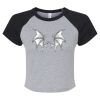 Women's Micro Rib Raglan Baby Tee Thumbnail