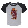 Women's Micro Rib Raglan Baby Tee Thumbnail