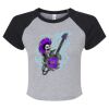 Women's Micro Rib Raglan Baby Tee Thumbnail