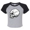 Women's Micro Rib Raglan Baby Tee Thumbnail