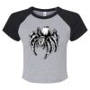 Women's Micro Rib Raglan Baby Tee Thumbnail