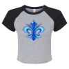 Women's Micro Rib Raglan Baby Tee Thumbnail