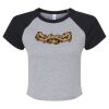Women's Micro Rib Raglan Baby Tee Thumbnail