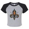 Women's Micro Rib Raglan Baby Tee Thumbnail