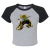 Women's Micro Rib Raglan Baby Tee Thumbnail