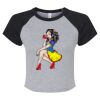 Women's Micro Rib Raglan Baby Tee Thumbnail