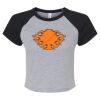 Women's Micro Rib Raglan Baby Tee Thumbnail