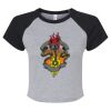 Women's Micro Rib Raglan Baby Tee Thumbnail
