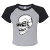 Women's Micro Rib Raglan Baby Tee Thumbnail