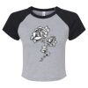 Women's Micro Rib Raglan Baby Tee Thumbnail